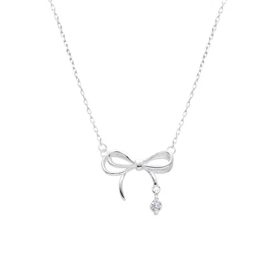 Collar Listón Plata 925