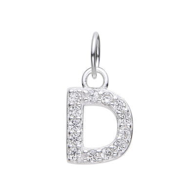 Dije Inicial D Plata 925