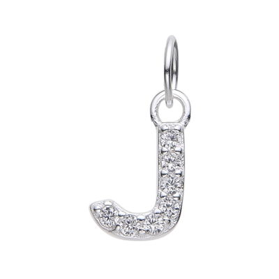 Dije Inicial J Plata 925