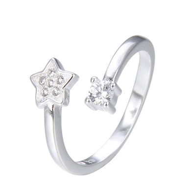 Anillo Estrella Plata 925