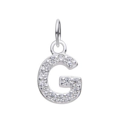 Dije Inicial G Plata 925