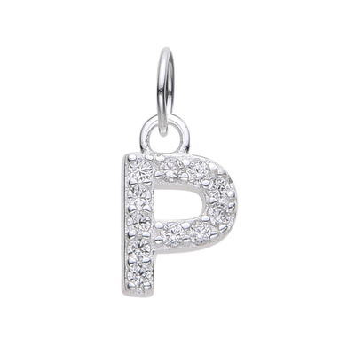Dije Inicial P Plata 925