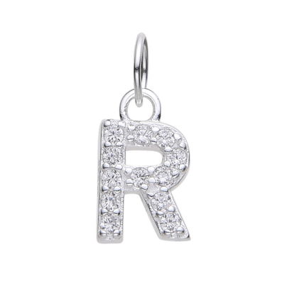 Dije Inicial R Plata 925