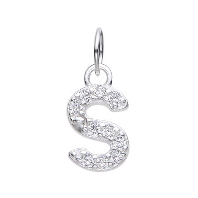 Dije Inicial S Plata 925