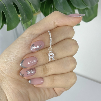 Dije Inicial R Plata 925