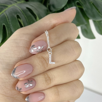 Dije Inicial L Plata 925