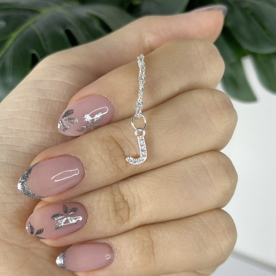 Dije Inicial J Plata 925