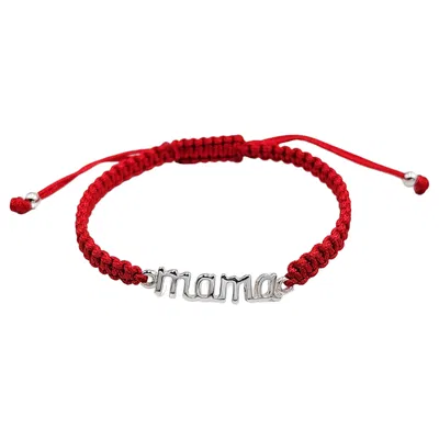 Pulsera Hilo Mamá Plata 925