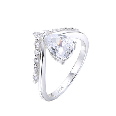 Anillo Corona Plata 925