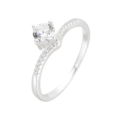 Anillo de Compromiso Plata 925