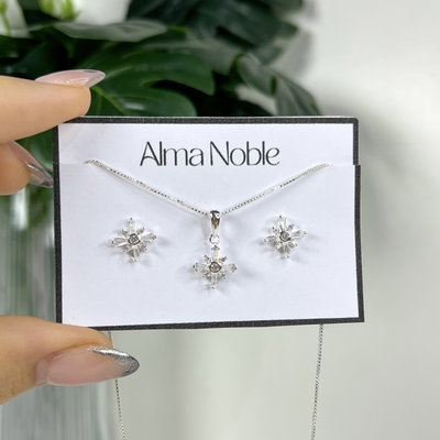 Conjunto Aspen Plata 925