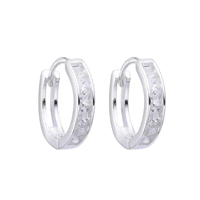Argollas Selene 12mm Plata 925