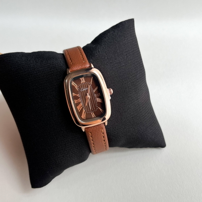 Reloj Sophie Marrón