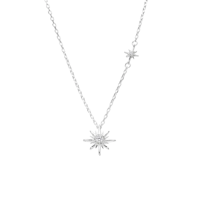 Collar Sol Plata 925