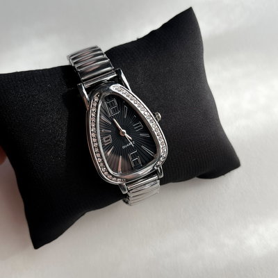 Reloj Serena Silver Negro Shinny