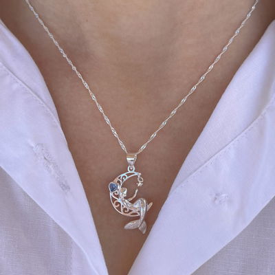 Collar Sirena Plata 925