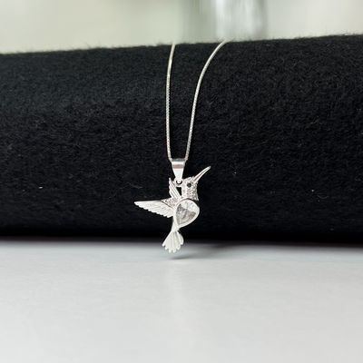 Collar colibri Plata 925