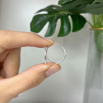 Argollas Caro Plata 925