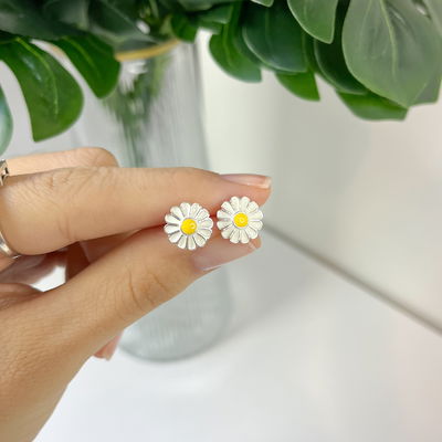 Aros de Margarita Plata 925