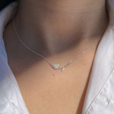 Collar de Tulipán Plata 925