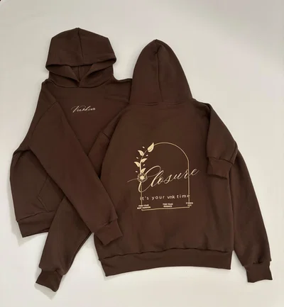 BUZO FRISADO CLOSURE CHOCOLATE 