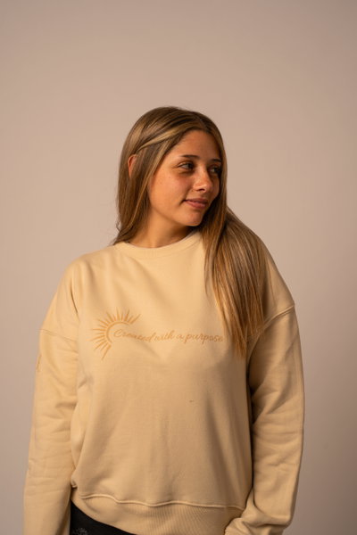 BUZO RUSTICO PURPOSE BEIGE