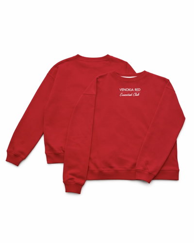 BUZO RUSTICO ROJO 