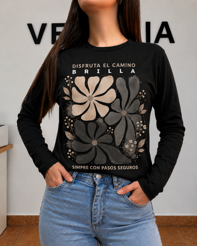 REMERA MANGA LARGA PASOS SEGUROS