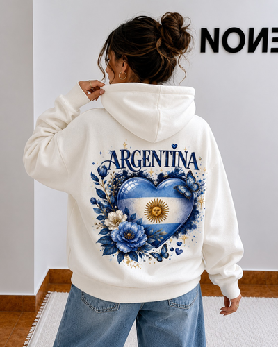 BUZO FRISADO ARG HEARTFLOR
