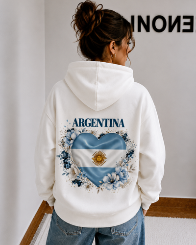 BUZO FRISADO ARG HEART 