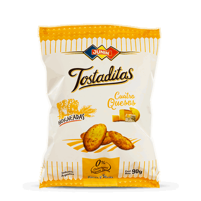 Tostadas de queso 90g