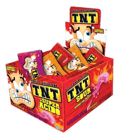 TNT chicle rojo