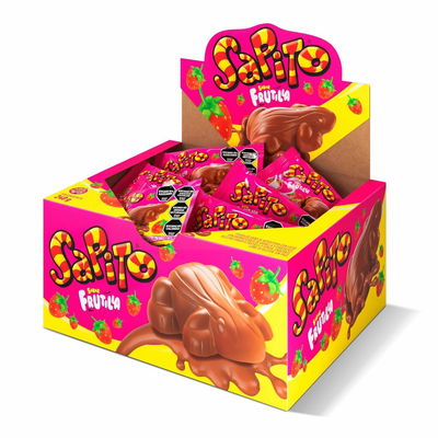 Sapitos frutilla 