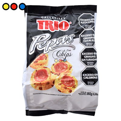 Trio Pepas chips