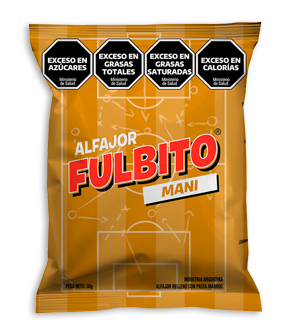 Alfajor fulbito mani