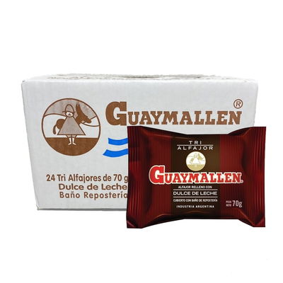 Alfajor Guaymallén triple negro 