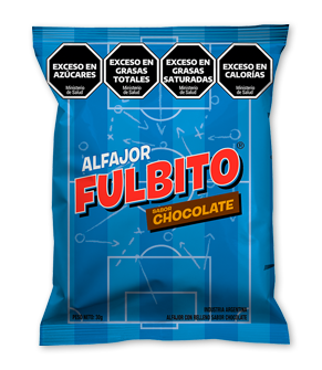 Alfajor fulbito chocolate 