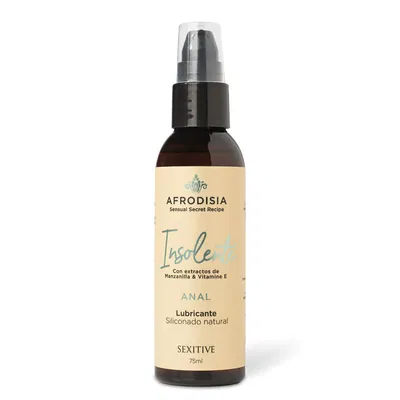 Lubricante Siliconado Afrodisia Insolente Anal 75ml
