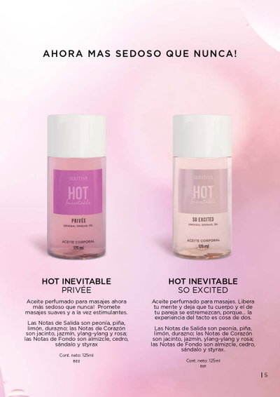 Aceite para masajes HOT 125ml