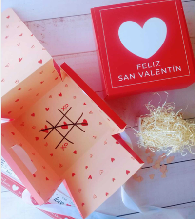 Caja sorpresa Roma – Packaging San Valentín