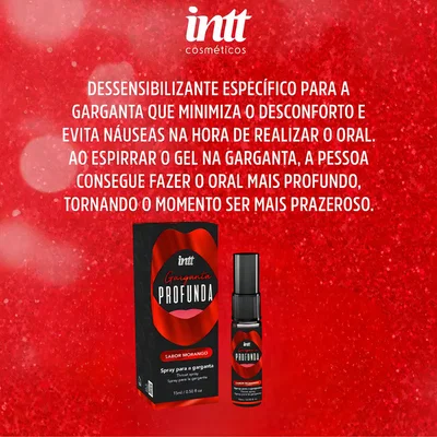 Spray Garganta Profunda importado