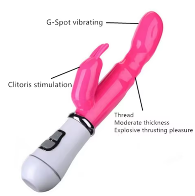 Vibrador rabbit RECARGABLE Duo Basic