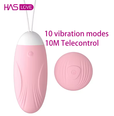Huevo vibrador IESHA con control remoto (a pilas) 