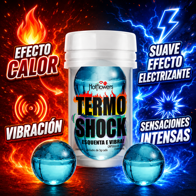 HOT BALLS Termo Shock- lubricante en esferas x2