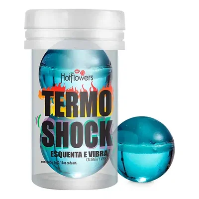 HOT BALLS Termo Shock- lubricante en esferas x2
