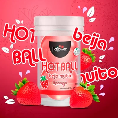 HOT BALLS comestibles- lubricante en esferas x2
