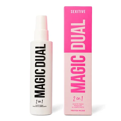Magic Dual 2 en 1 Lubricante y Aceite para masajes