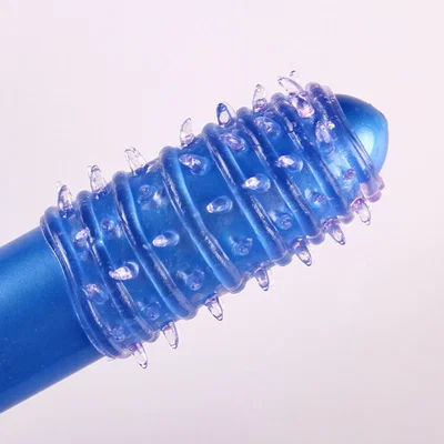 Mini funda texturada para pene retardante