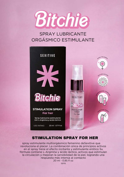 Bitchie spray lubricante multiorgásmico estimulante