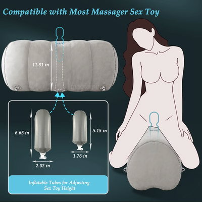 PLAY PILLOW – Almohadón Inflable para Posiciones + Kit BDSM de regalo